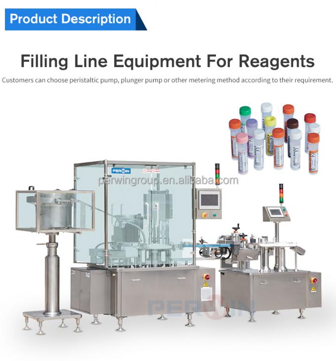 Selbstfüllmaschinephiolen-Füllmaschine für Reagenzglasantigen 1ml
