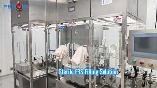 Aseptische Abfülllinie für Tierserum für FBS